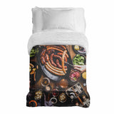 Coperta terapeutica originale - Rivestimento in cotone con piatto per salsicce