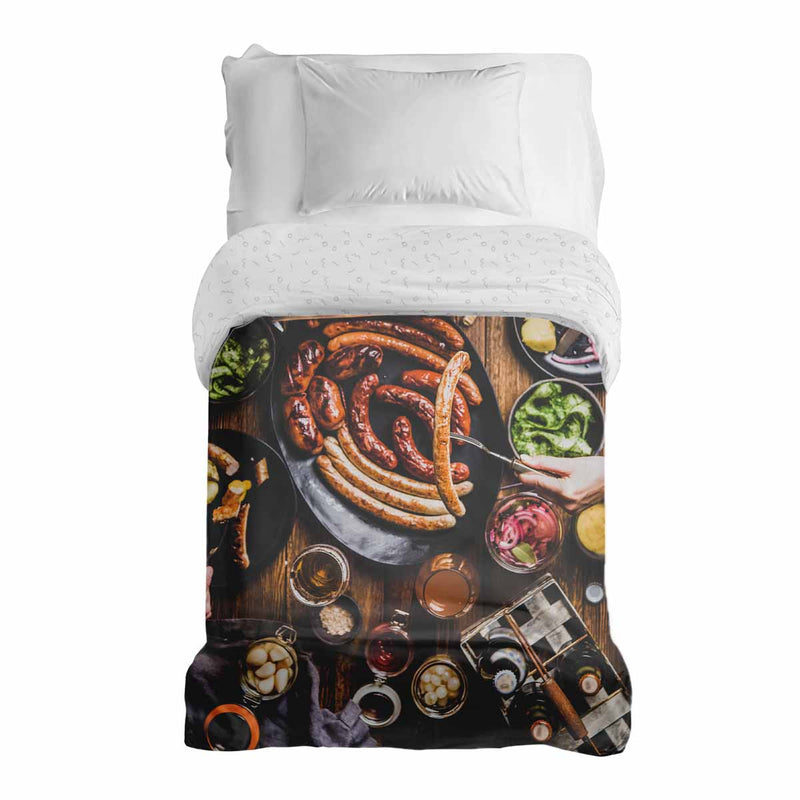 Coperta terapeutica originale - Rivestimento in cotone con piatto per salsicce