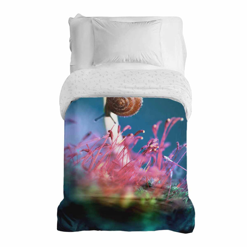 Coperta terapeutica originale - Rivestimento in cotone con fungo e lumaca