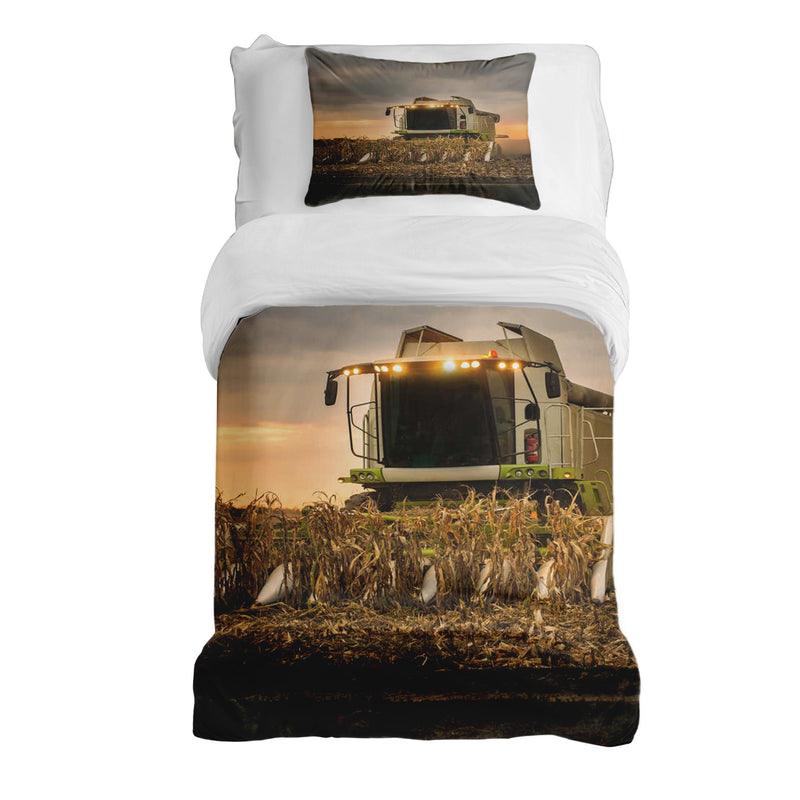 Set di biancheria da letto con coperte terapeutiche marrone Dreschmaschine