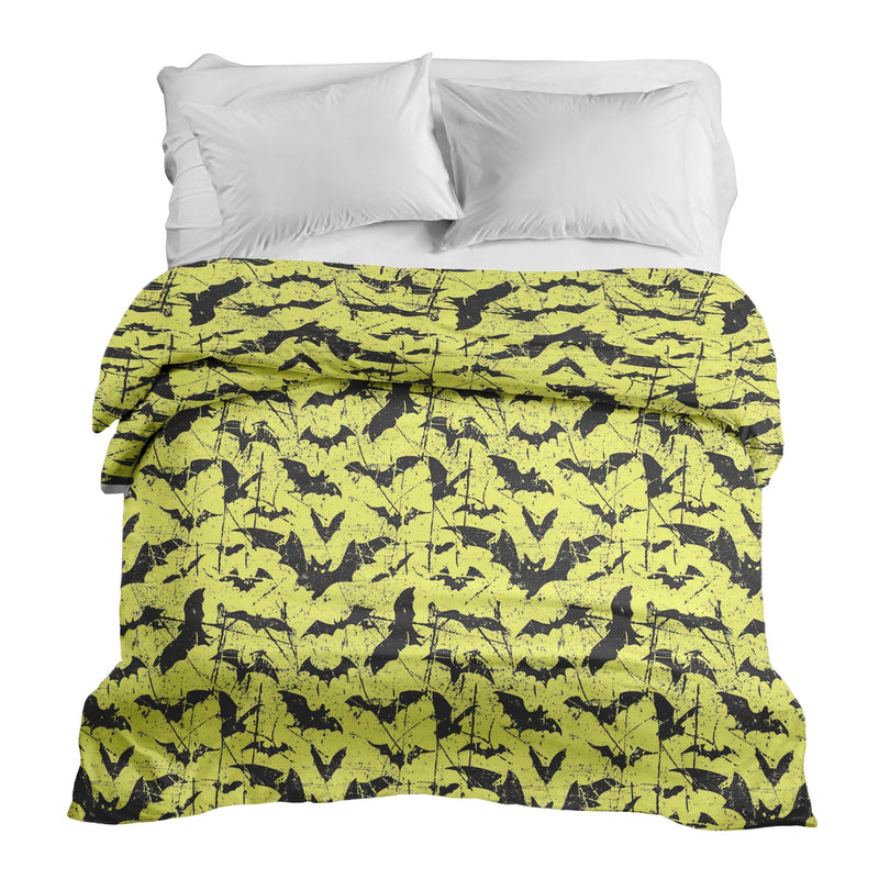 Coperta terapeutica originale - Rivestimento in cotone giallo pipistrello