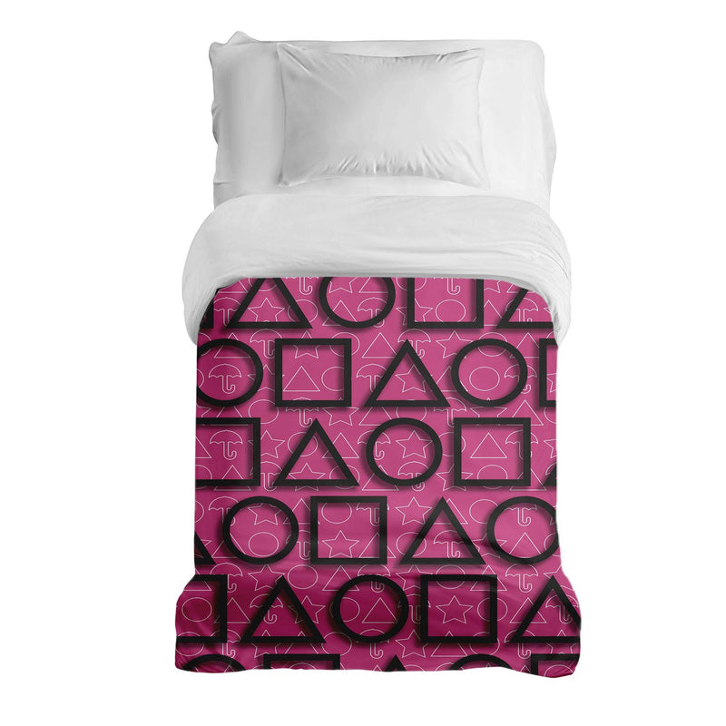Coperta terapeutica originale - Rivestimento in cotone Pink Squid