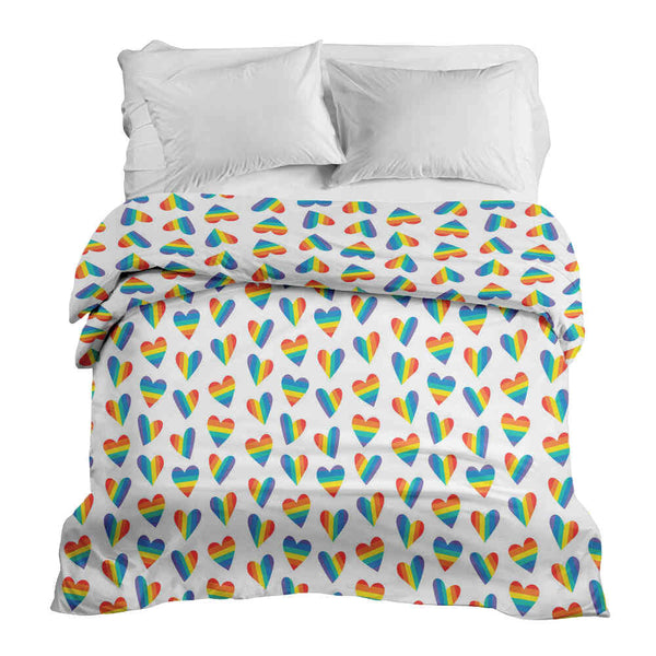 Coperta terapeutica originale - Rivestimento in cotone LOVE IS LOVE
