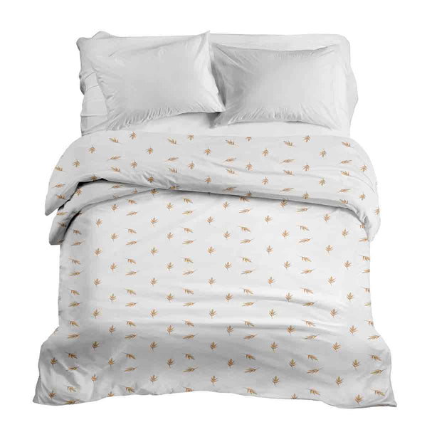 Coperta terapeutica originale - Rivestimento in cotone bianco con pagliuzze di paglia