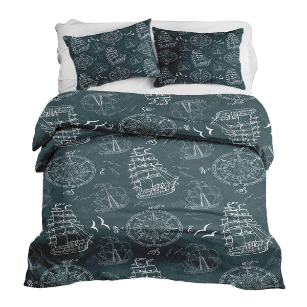 Set di biancheria da letto con coperte terapeutiche e navi