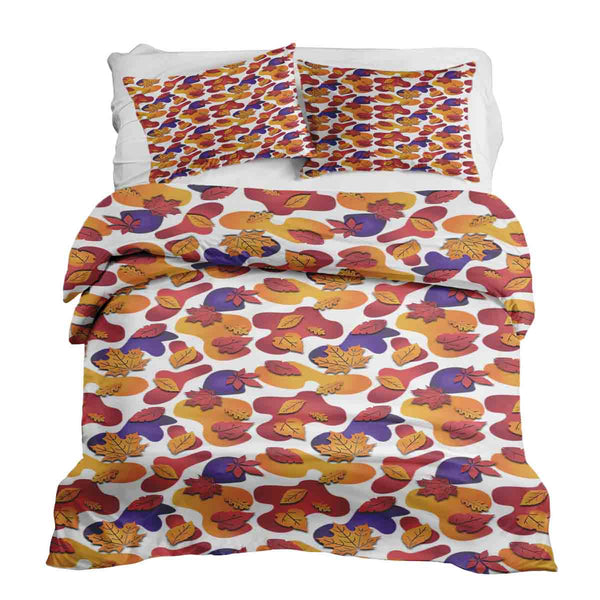 Set di biancheria da letto con coperte terapeutiche macchie colorate