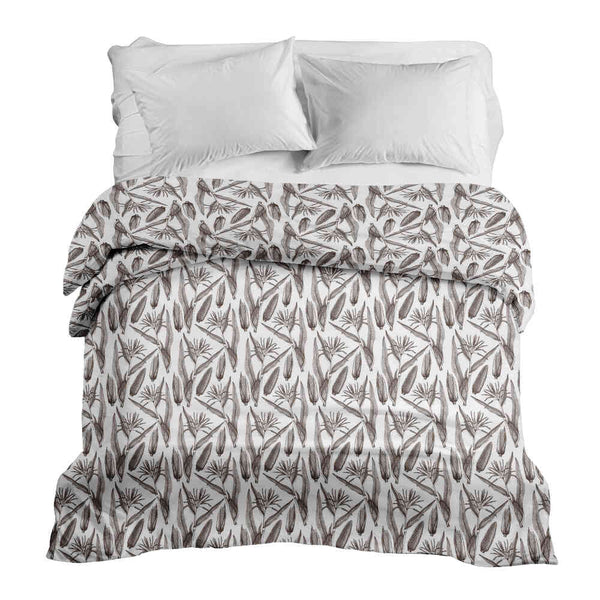 Coperta terapeutica originale - Rivestimento in cotone bianco con mais