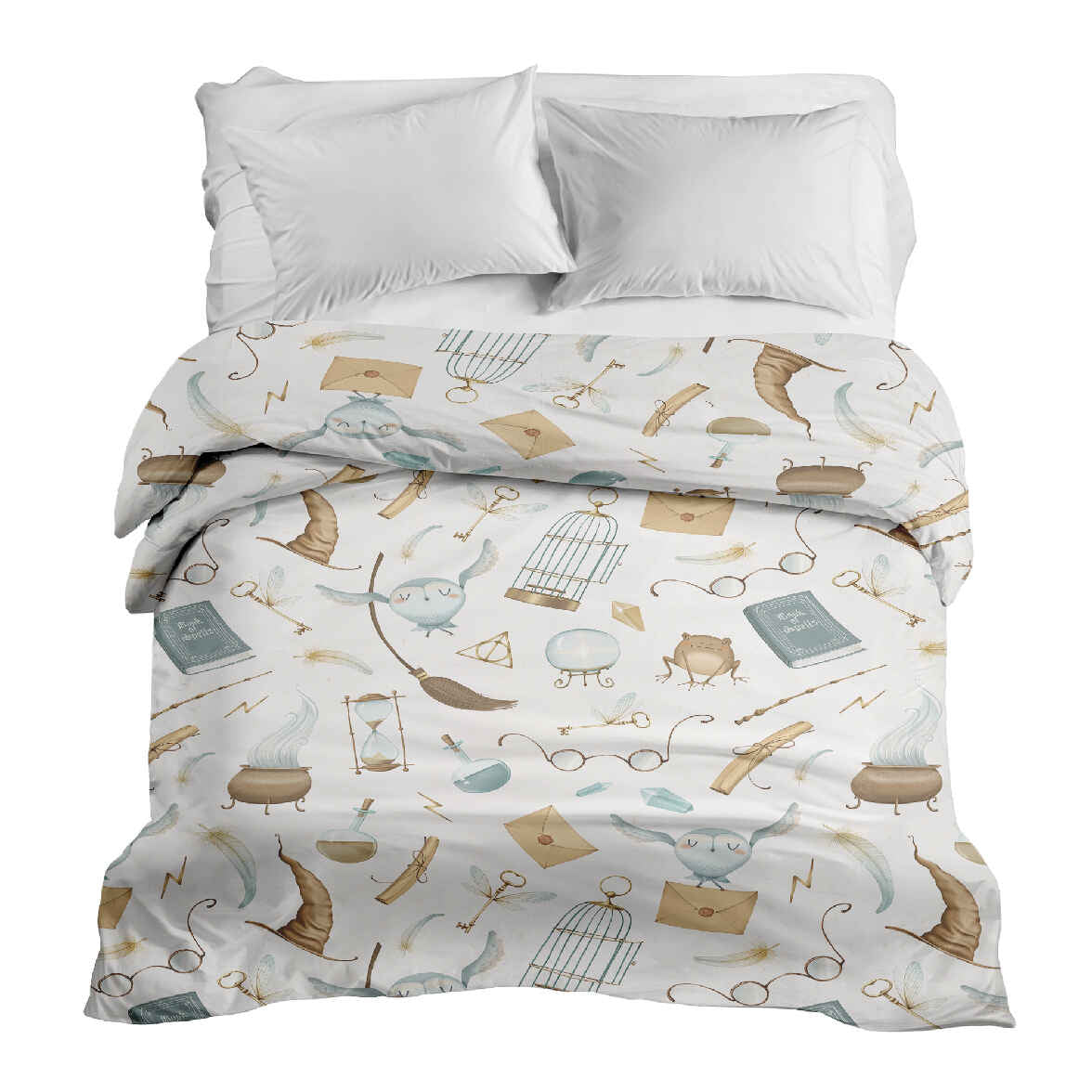 Coperta terapeutica originale - Rivestimento in cotone bianco Cose magiche