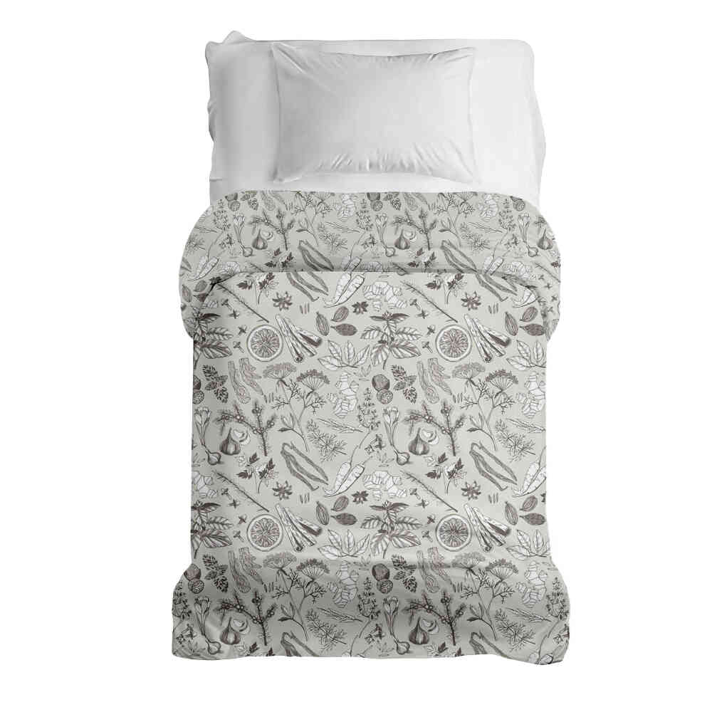 Coperta terapeutica originale - Rivestimento in cotone grigio spezie