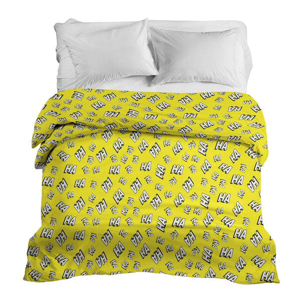 Coperta terapeutica originale - Rivestimento in cotone giallo Ha Ha