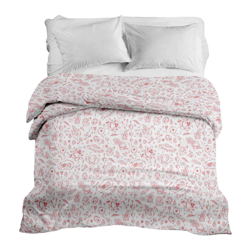 Coperta terapeutica originale - Rivestimento in cotone Be my Valentine
