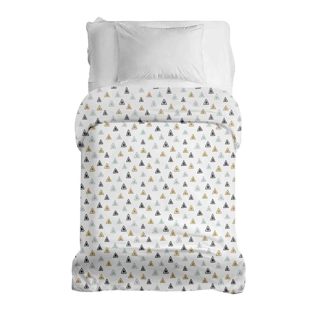 Coperta terapeutica originale - Rivestimento in cotone con piccoli triangoli