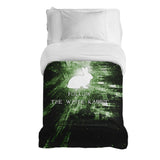Coperta terapeutica originale - Rivestimento in cotone Segui il Coniglio