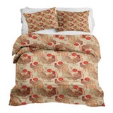 Set di biancheria da letto con coperta terapeutica Gallo cinese
