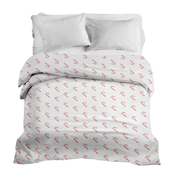 Coperta terapeutica originale - Rivestimento in cotone bianco con bastoncini di zucchero