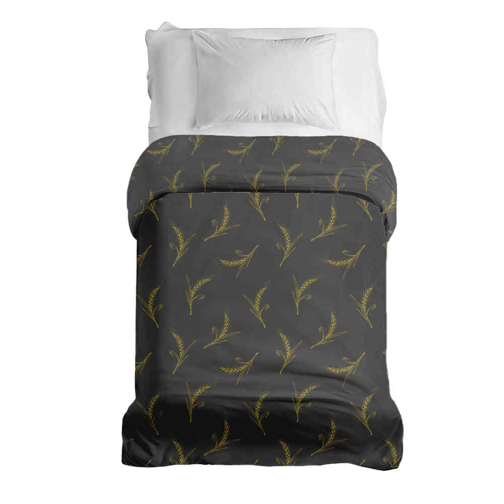 Coperta terapeutica originale - Rivestimento in cotone grigio con grano