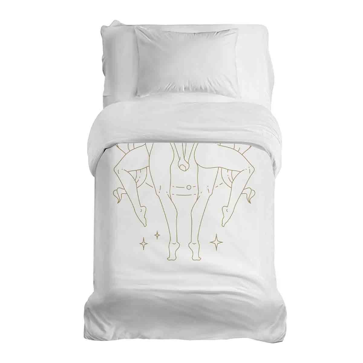 Coperta terapeutica originale - Rivestimento in cotone Costellazione Gemelli