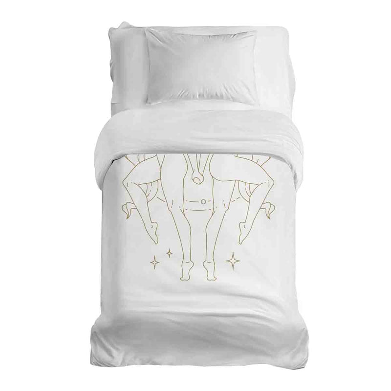 Coperta terapeutica originale - Rivestimento in cotone Costellazione Gemelli