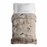 Coperta terapeutica originale - Rivestimento in cotone beige con tarme