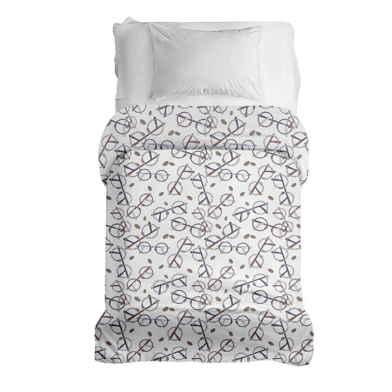 Coperta terapeutica originale - Rivestimento in cotone con gli occhiali di Harry