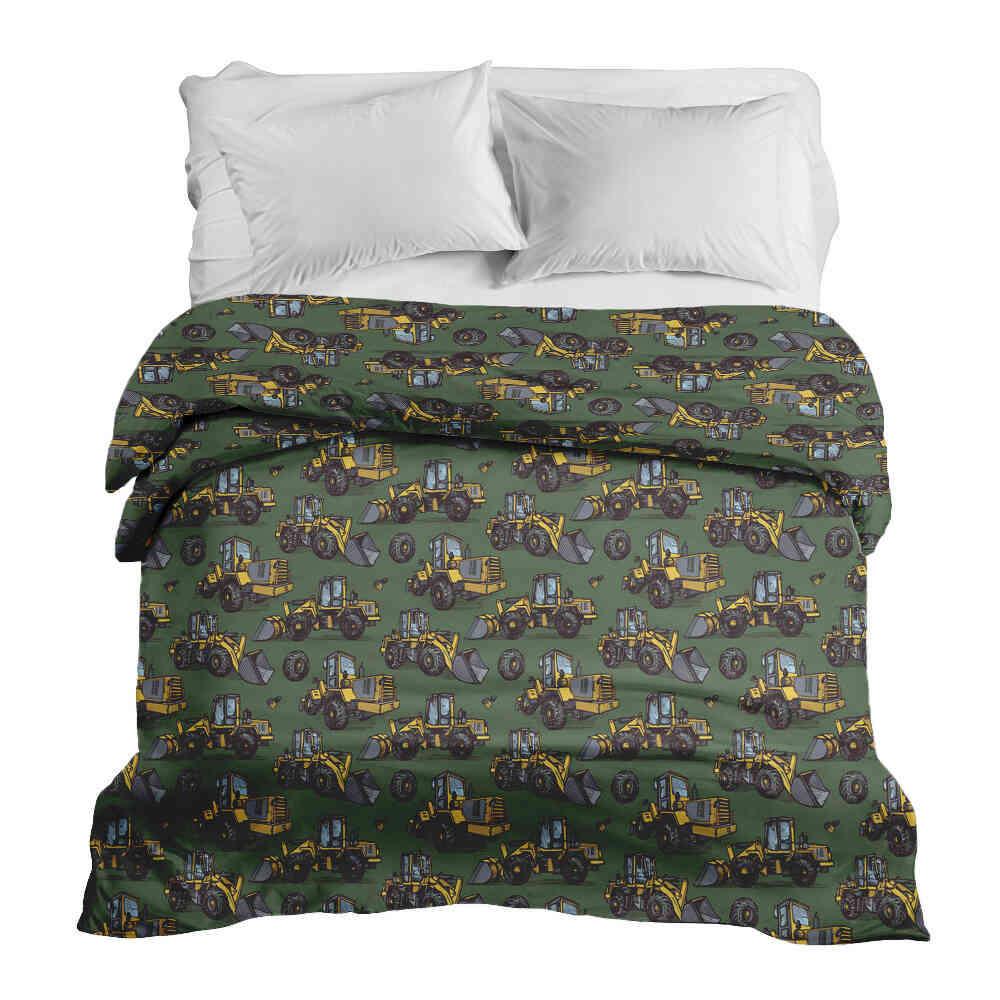 Coperta terapeutica originale - Rivestimento in cotone verde trattore