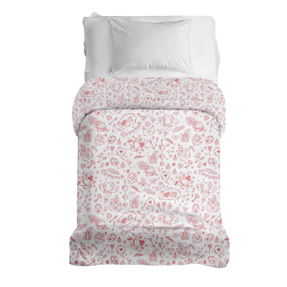 Coperta terapeutica originale - Rivestimento in cotone Be my Valentine