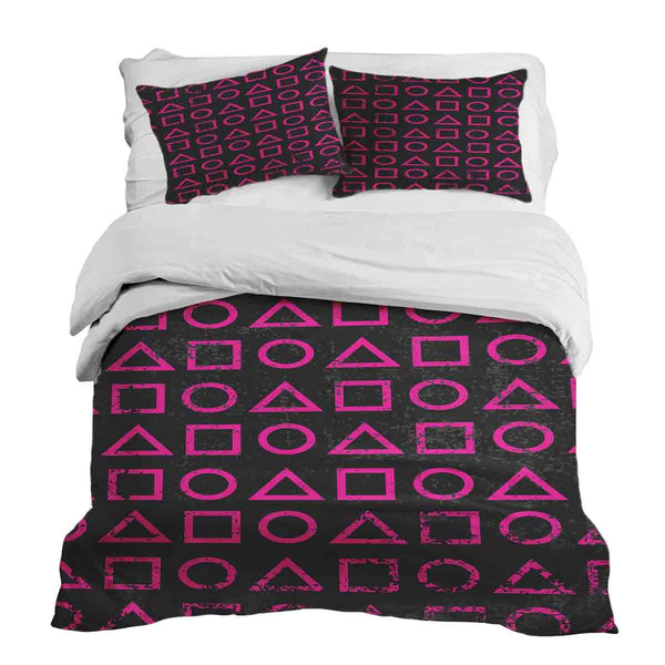 Set di biancheria da letto con coperte terapeutiche forme Dalgona