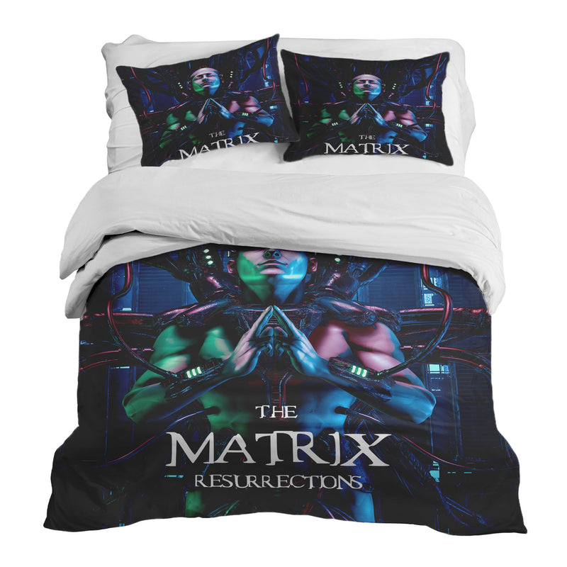 Set di biancheria da letto con coperte terapeutiche Matrix Resurrections