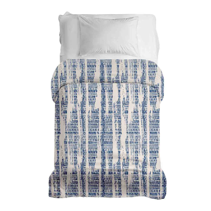 Coperta terapeutica originale - Rivestimento in cotone con motivo blu