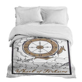 Coperta terapeutica originale - Rivestimento in cotone Wheel of Fortune