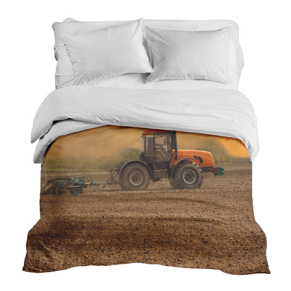 Coperta terapeutica originale - Rivestimento in cotone trattore con rimorchio