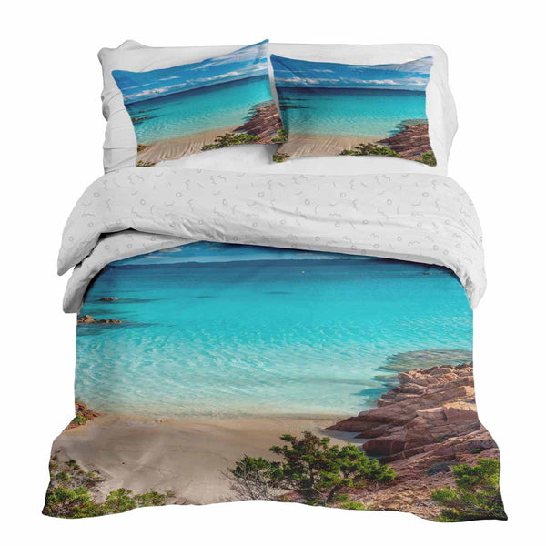 Set di biancheria da letto con coperta terapeutica Fernweh