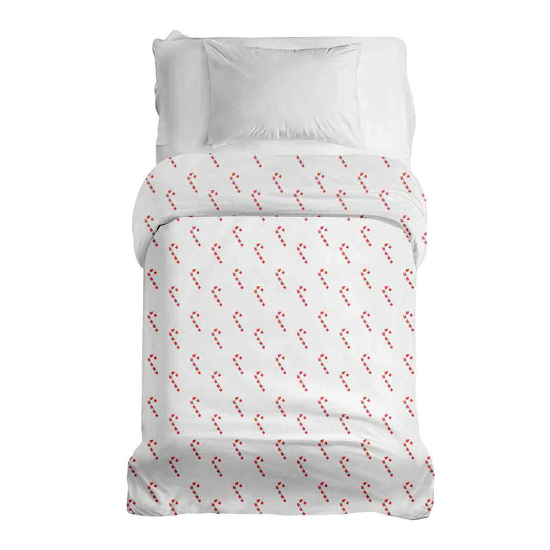 Coperta terapeutica originale - Rivestimento in cotone bianco con bastoncini di zucchero