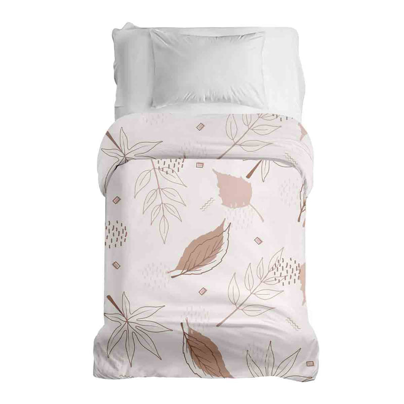 Coperta terapeutica originale - Rivestimento in cotone rosa con foglie
