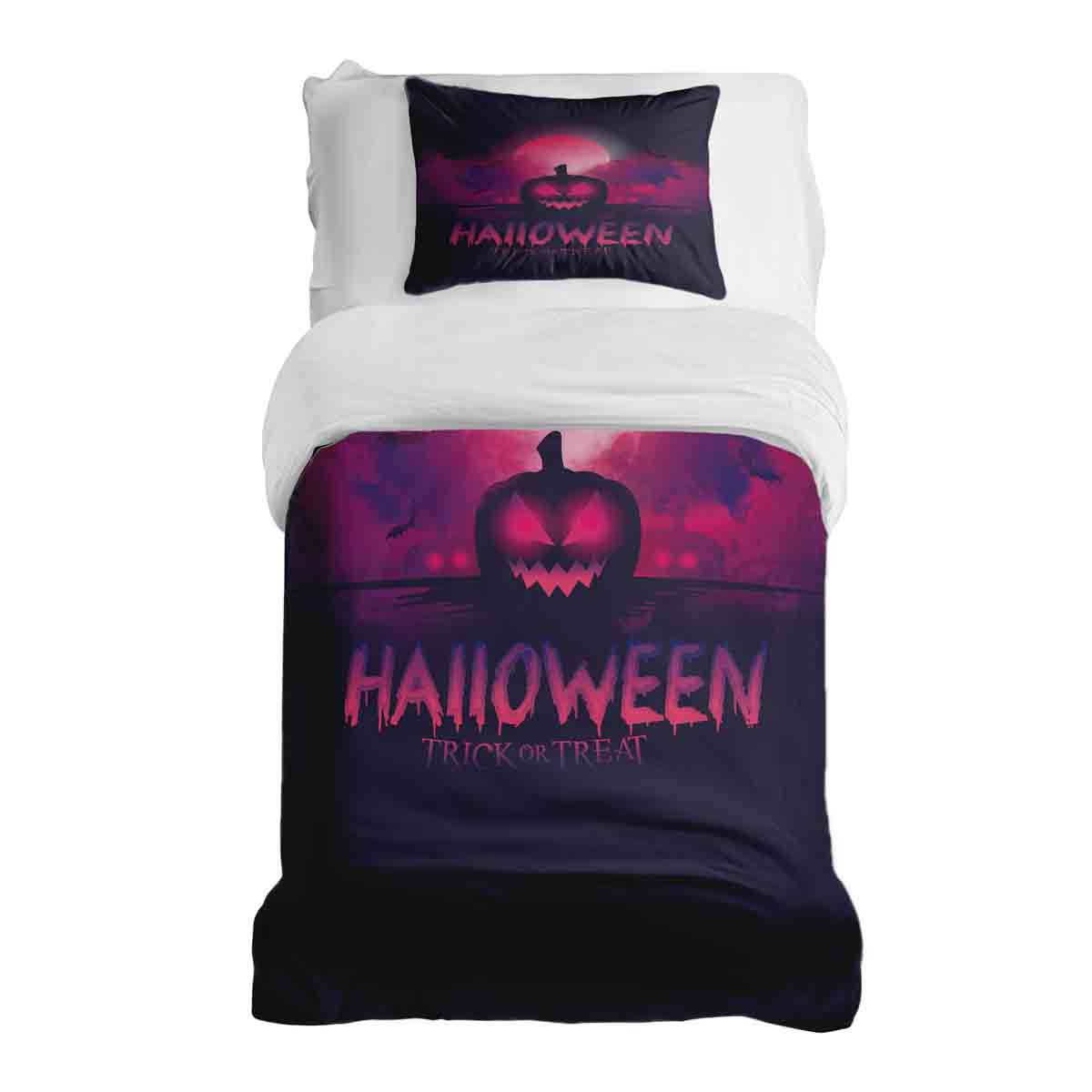 Set di biancheria da letto con coperta terapeutica Trick or Treat