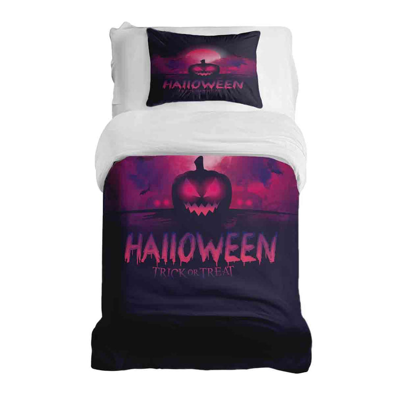 Set di biancheria da letto con coperta terapeutica Trick or Treat