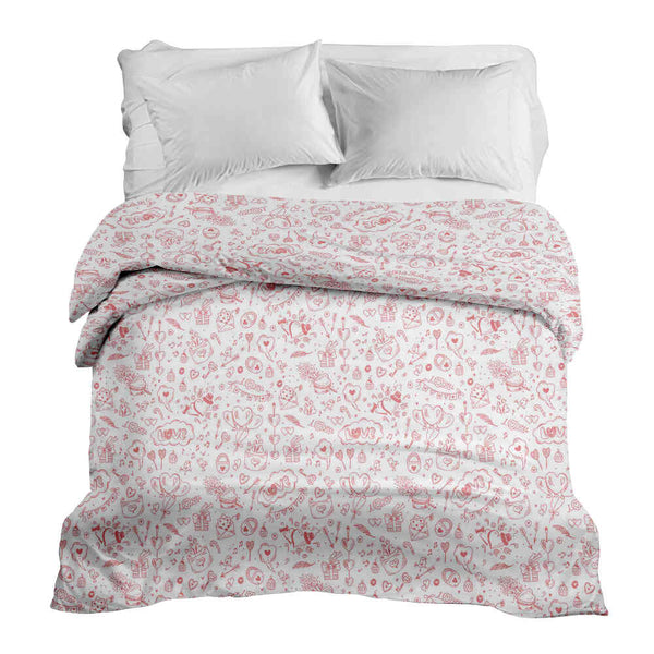 Coperta terapeutica originale - Rivestimento in cotone Be my Valentine