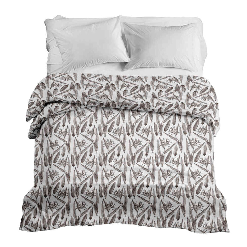 Coperta terapeutica originale - Rivestimento in cotone bianco con mais