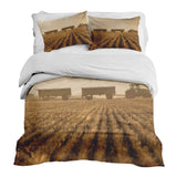Set di biancheria da letto con coperta terapeutica marrone Acker