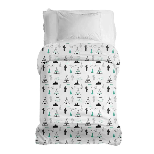 Coperta terapeutica originale - Rivestimento in cotone bianco Indiani