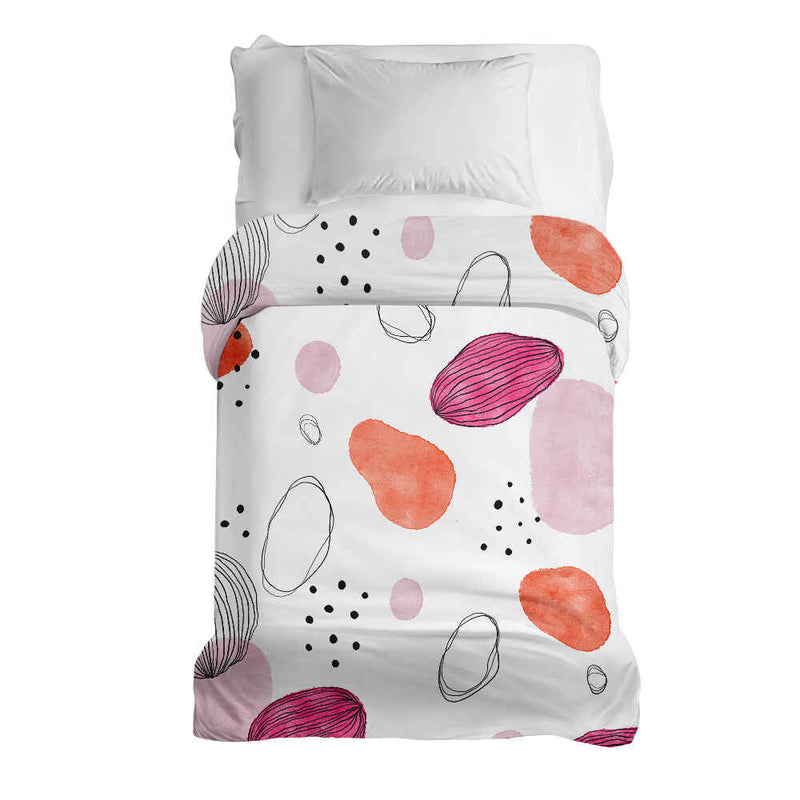 Coperta terapeutica originale - Rivestimento in cotone cerchi astratti