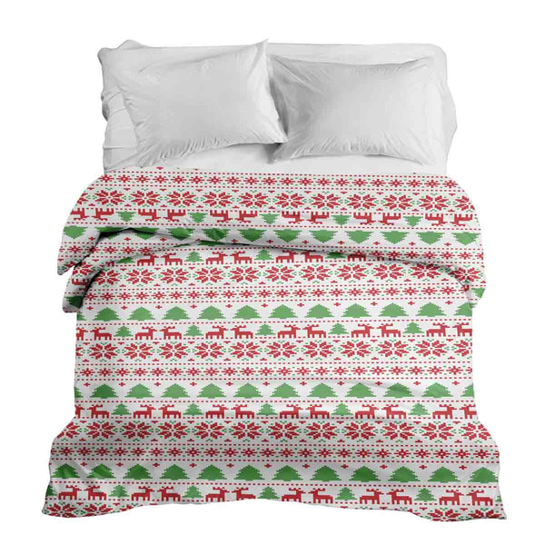 Coperta terapeutica originale - Rivestimento in cotone Natale in Norvegia