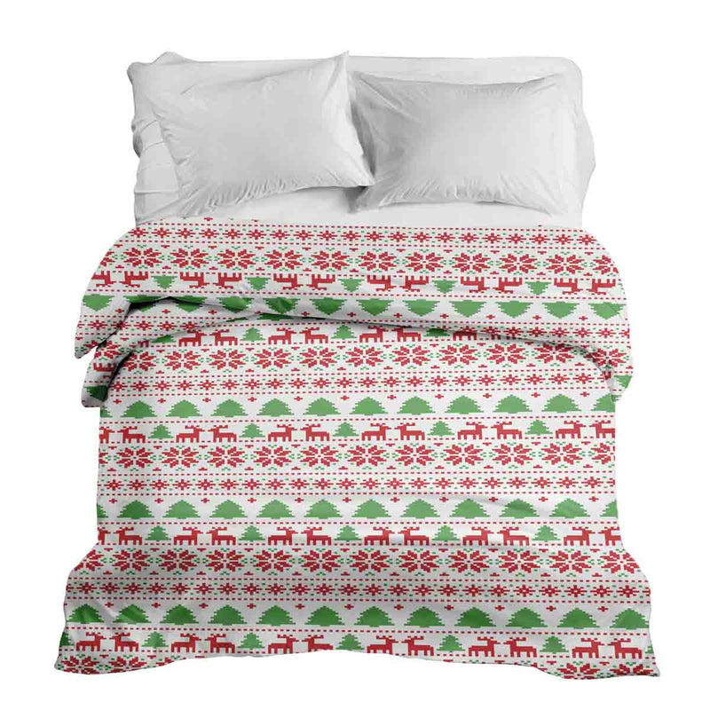Coperta terapeutica originale - Rivestimento in cotone Natale in Norvegia