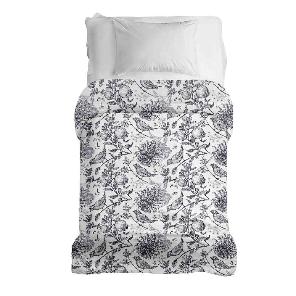Coperta terapeutica originale - Rivestimento in cotone grigio primavera
