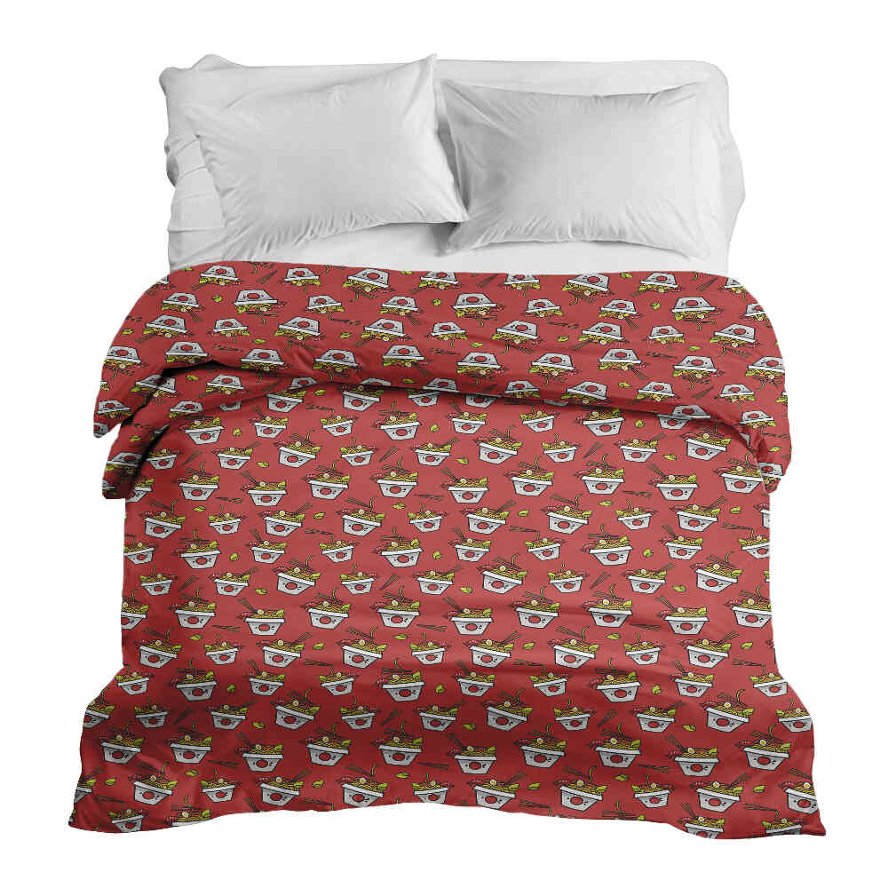 Coperta terapeutica originale - Rivestimento in cotone rosso da asporto