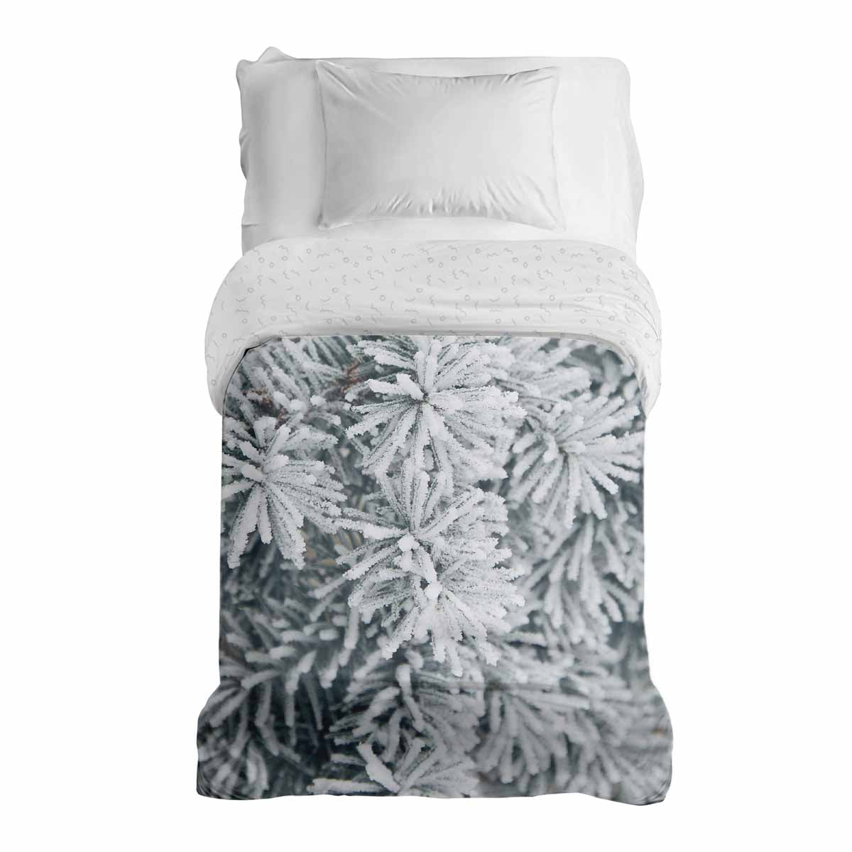 Coperta terapeutica originale - Rivestimento in cotone con stalattiti di ghiaccio
