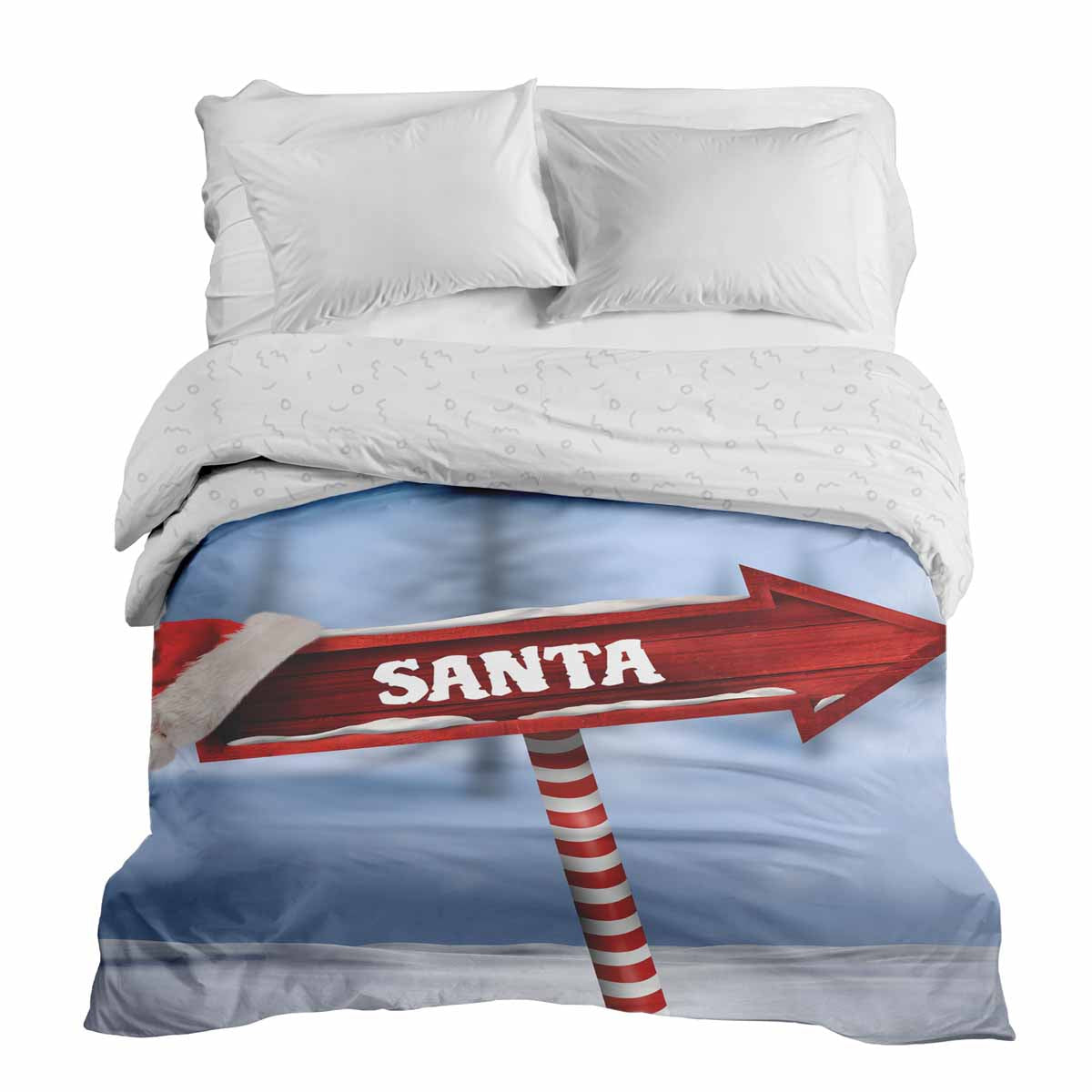 Coperta terapeutica originale - Rivestimento in cotone con Babbo Natale