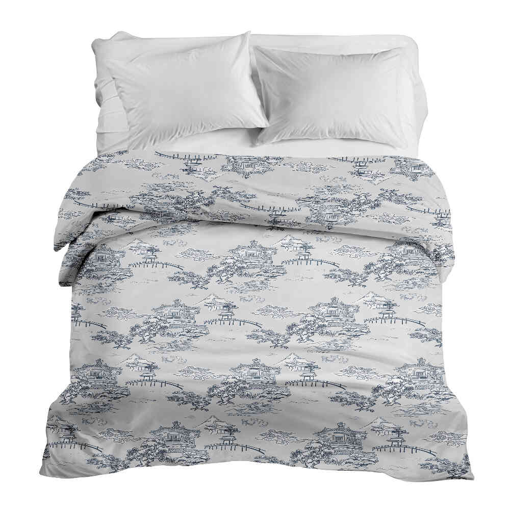 Coperta terapeutica originale - Rivestimento in cotone grigio muraglia cinese