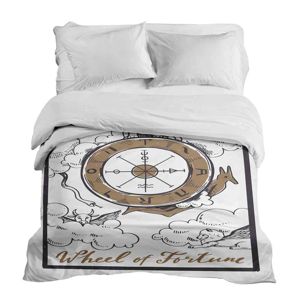 Coperta terapeutica originale - Rivestimento in cotone Wheel of Fortune