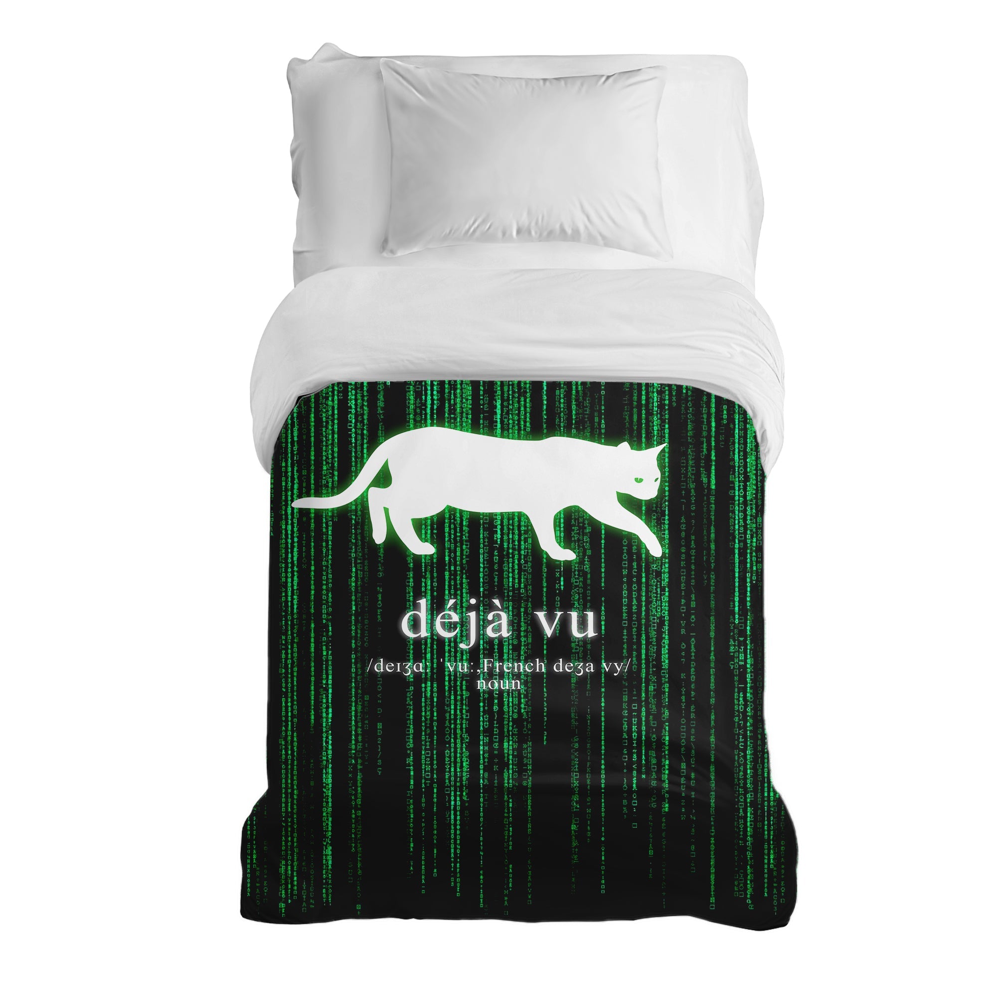 Coperta terapeutica originale - Rivestimento in cotone verde Déjà-Vu